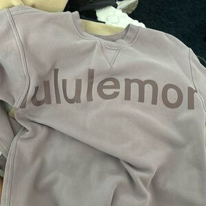 lululemon crewneck purple